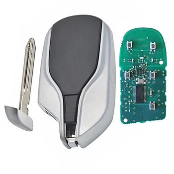 Keyforkess 433MHz ID46 Chip 4 pulsanti ID FCC: M3N-7393490 muslimsmart Remote Key Fob per Maserati Ghibli Quattroporte 2012-2019 - KEYECU 433MHz ID46 Chip 4 pulsanti ID FCC M3N 7393490 muslimsmart Remote Key Fob per