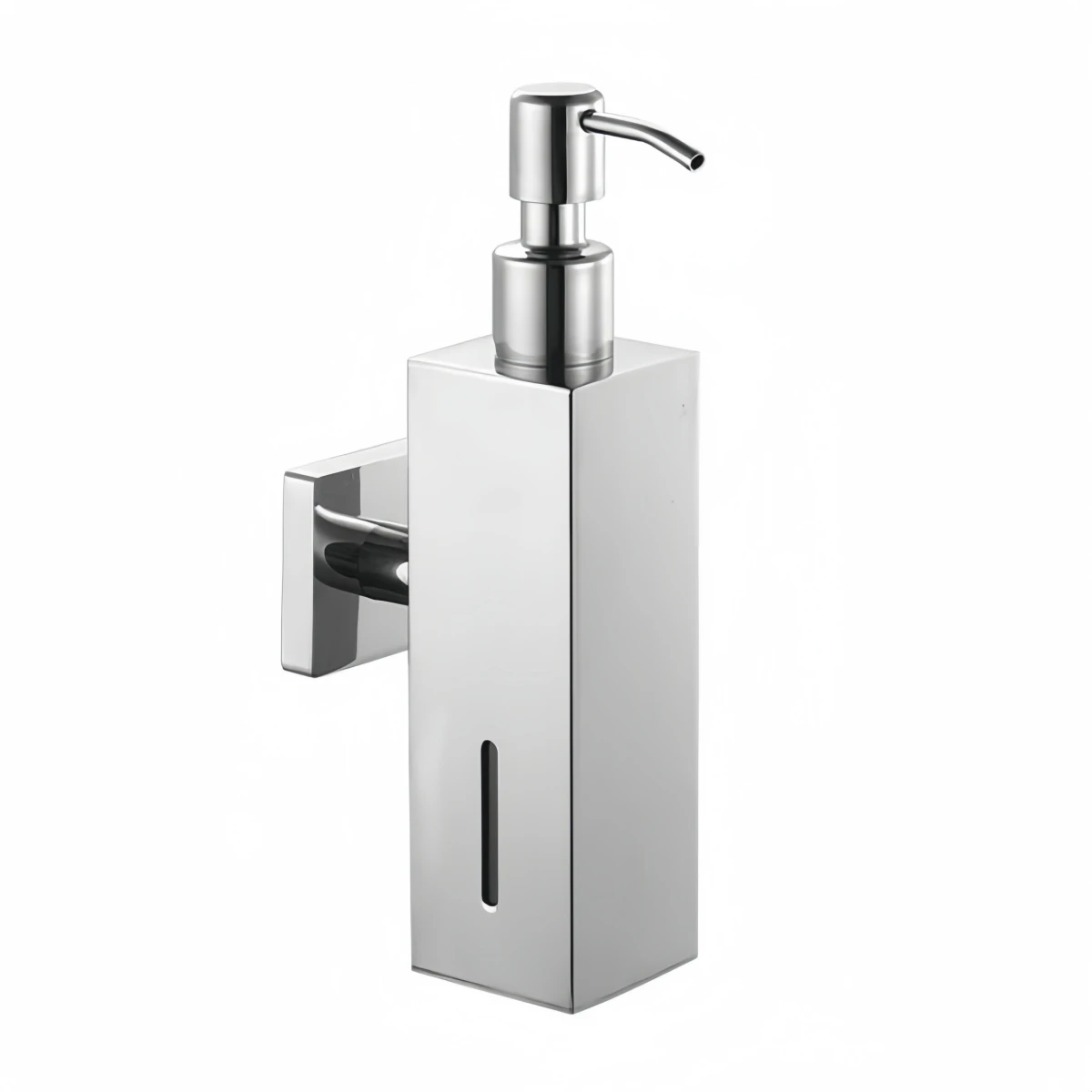Soap Dispenser 304 Brushed Stainless Steel Manual Wall Mounted Golden Black Square Round For Hotel Bathrooms
