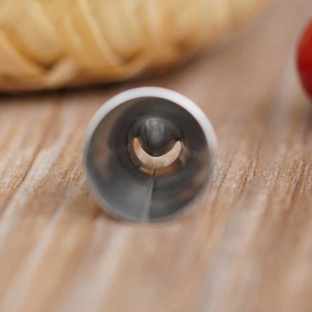 4Db Rozsdamentes Acél Csövek Jeges Fúvóka Tészta Szerszám Cupcake Fej Desszert Dekorátorok Tippek Sütési Kiegészítők #79 #80 #81 - Image 6