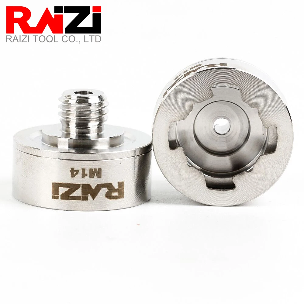 Raizi adaptador para x bloqueio para rosca m14 e 5/8 rosca aplicar para ângulo moedor lâmina de corte diamante núcleo broca xlock adaptador