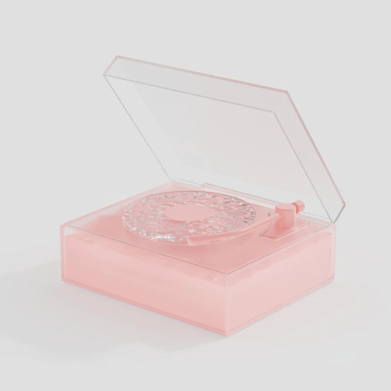 블루투스 웨이브 모양 분위기 스피커, 야간 조명, RGB 색상, 3가지 재생 모드, 침실 및 파티용 휴대용 음악 플레이어
