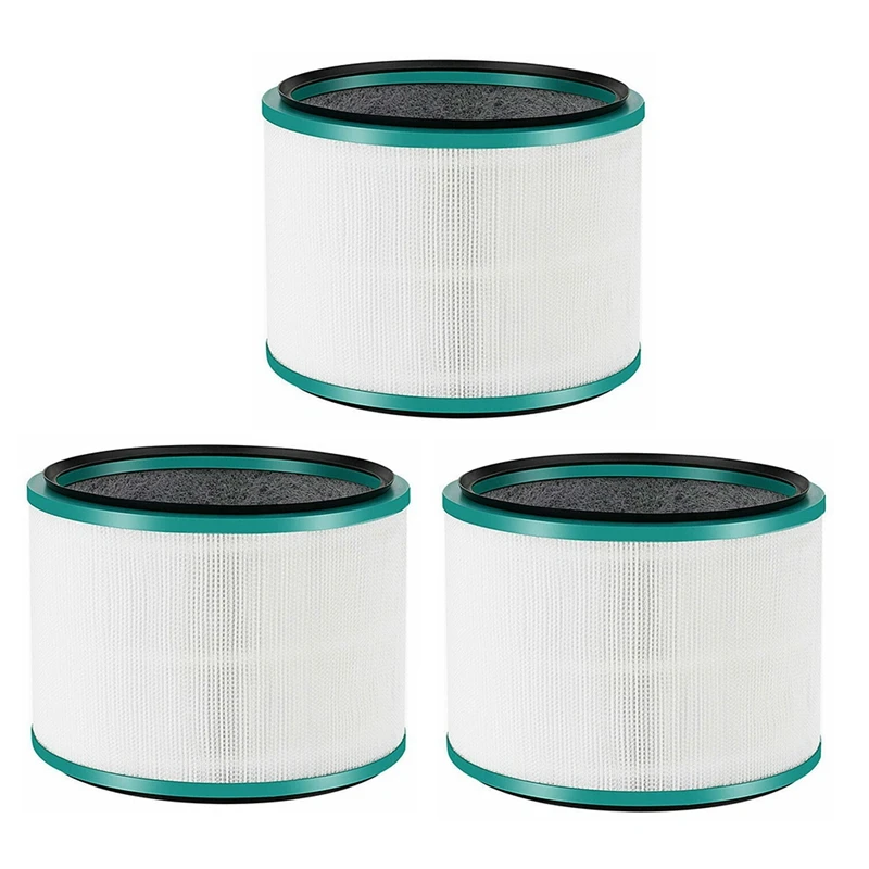 Filtro Hepa Compatibile Per Dyson Hp00/Hp01/Hp02/Hp03/Dp01/Dp03 Pure Cool Fan Purificatore D'Aria Parti Di Ricambio Accessori 3 Pezzi