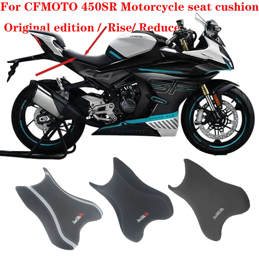 Motorcycle Seat Covers For CFMOTO 450SR 450SRS Motorcycle Seat Cushion CF450-6 Original Modified Increase or Decrease