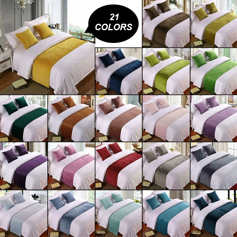 Decoracion Hotel Corredores Y Bufandas De Cama - Decoración Hogar