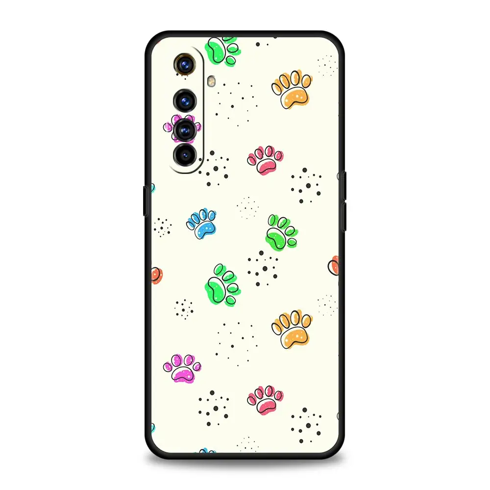 Adorable Paw Love Phone Case - Cute Cat & Dog Design Cover