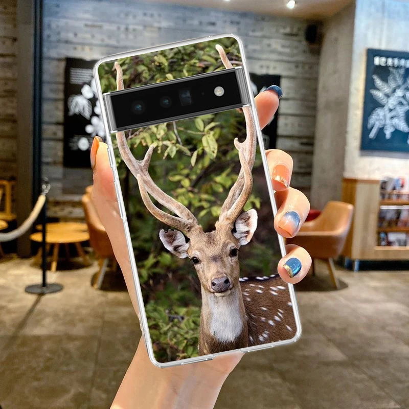 Camo Soft Silicone Shockproof Clear Phone Case Cover