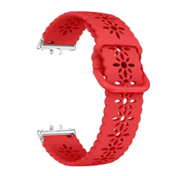Romantic Plum Wedding Strap for Women’s Smart Watch (Red)