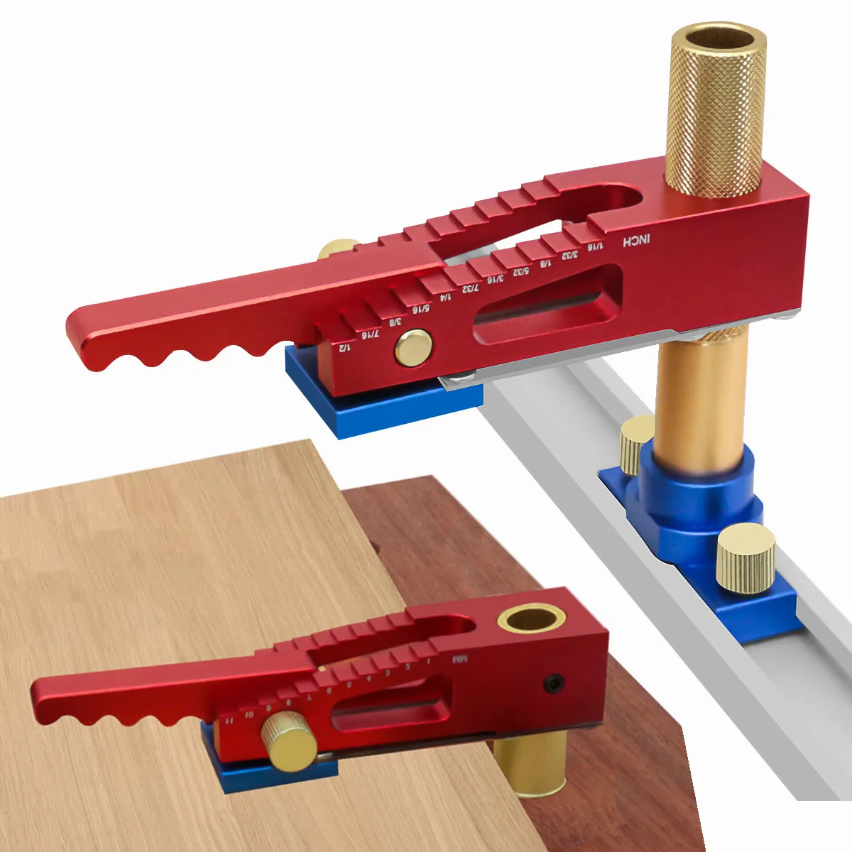 MFTBenchHoldDogHolesFastHoldDownClampWoodworkingTTrackHold