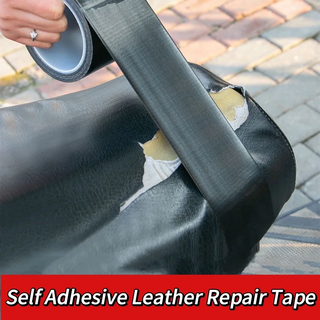 Black Self Adhesive Leather Repair Tape For Sofa Car Seats Handbags Jackets  Furniture Shoes First Aid Patch Leather Patch DIY - AliExpress