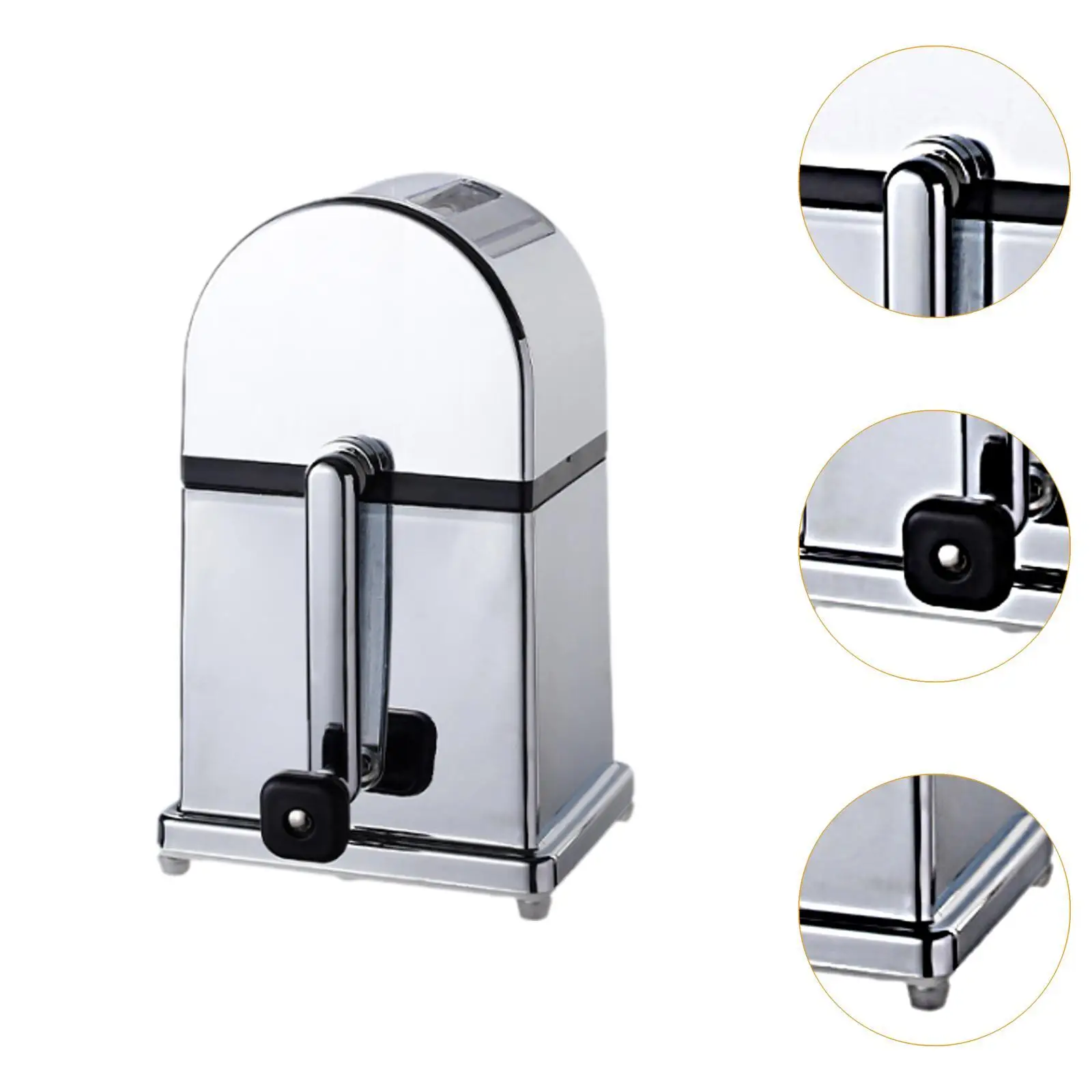 Manual Ice Crusher Ice Grinder Rotary Handle Snow Cones Shaver Shaved