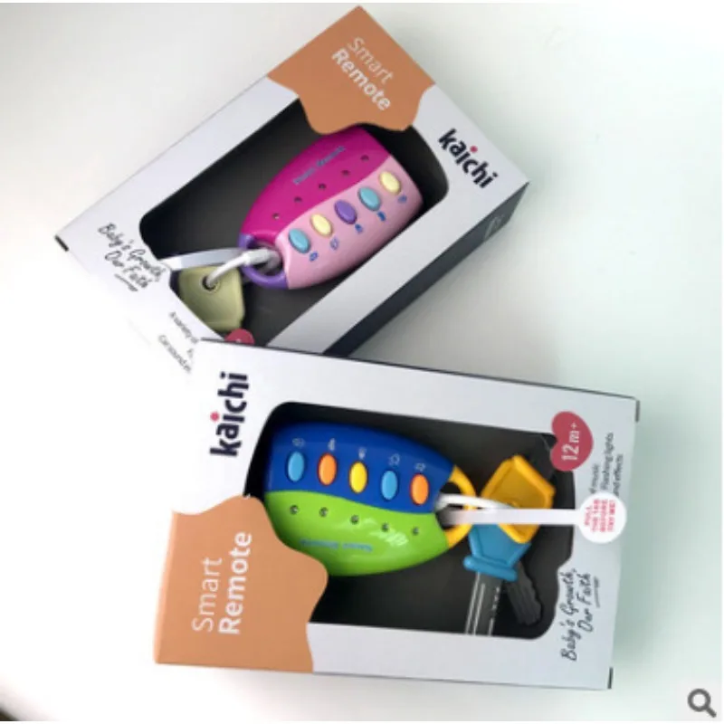 

Baby Toy Musical Car Key Vocal Smart Remote Car Voices Pretend Play Educational Toys For Children Baby Music Toys