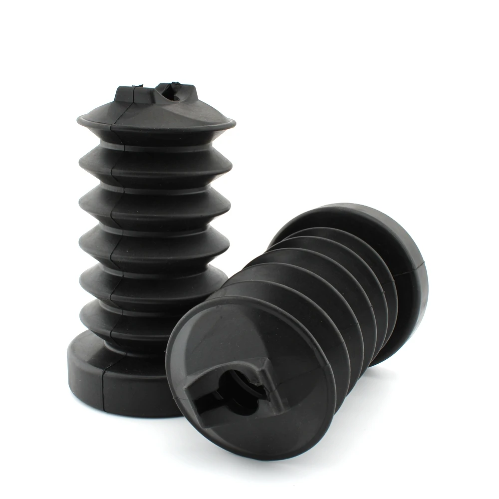 Black Rubber Rear Fork Cover for Harley Touring Street Electra Glide Road King 97-13,motorcycle accessories