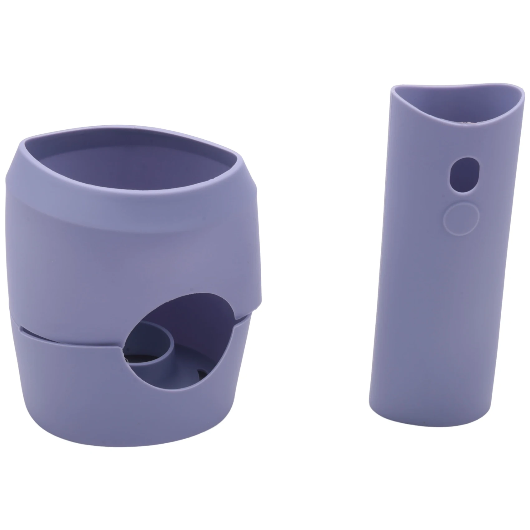 

Фиолетовый мягкий силиконовый защитный чехол для фена, 360 полная защита, зарядное устройство для вентилятора, чехол для кожи