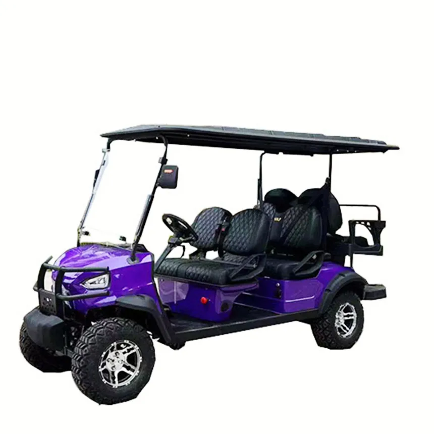 Nuovo Carrello Da Golf Al Litio 5000W Kit Di Conversione Motore Fuoristrada A 4 Ruote Carrello Da Golf Club Carrello Da Golf Grande Schermo Da 10 Poll