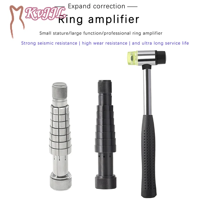 

Ring Stretcher Tool Finger Wedding Enlarge Rings Band Sizers Metal Expander Mandrel Jewelry Ring Sizing Tool Size From 17-24mm