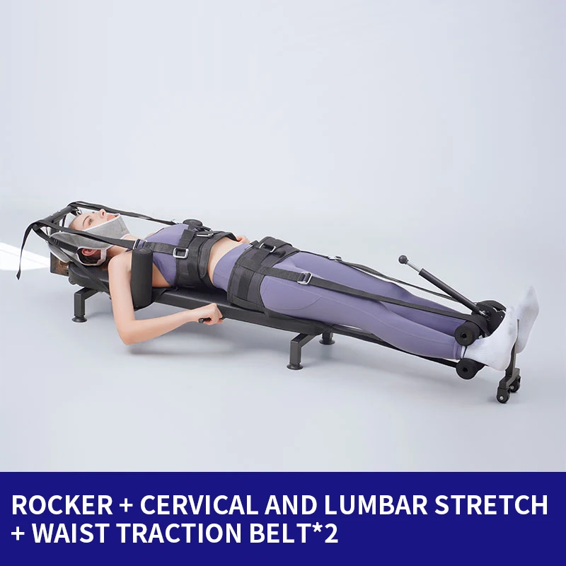 Spine Relaxer Increasing cervical spine and lumbar spine relaxer leg-pulling fitness stretcher home waist traction inversion machine