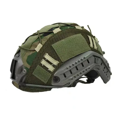BOOIU Tactical Helmet Cover Cloth for Airsoft Fast Helmet with Velcro Hunting CS Camo Safety Helmet Cloth-Without Sport Helmet - Image 7