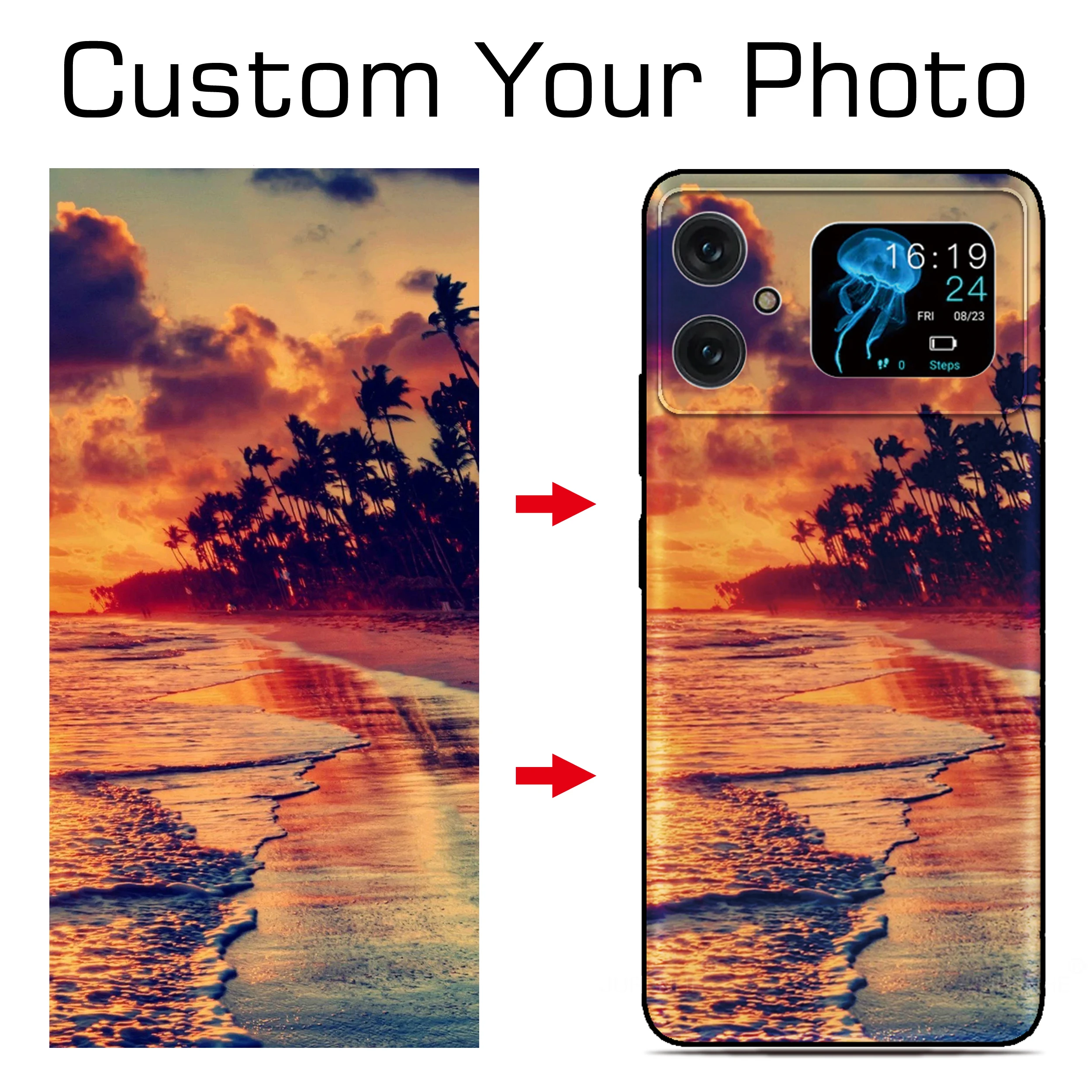 Personalized DIY Custom Photo Back Cover Case