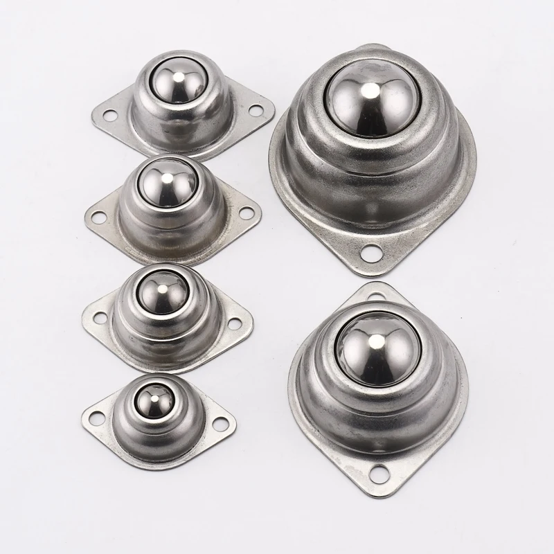 5/10/20pcs Metal Steel Swivel Ball Caster Wheel Car Robot Universal Eye  Round Wheel For Machinery Trolleys Furniture Hardware - Window Rollers -  AliExpress