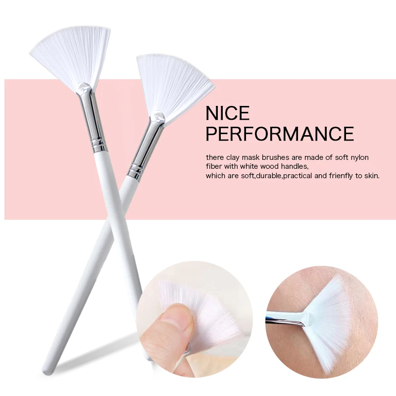 Fireflies DIY Soft Face Mask Brush Set - Premium Applicator Brushes
