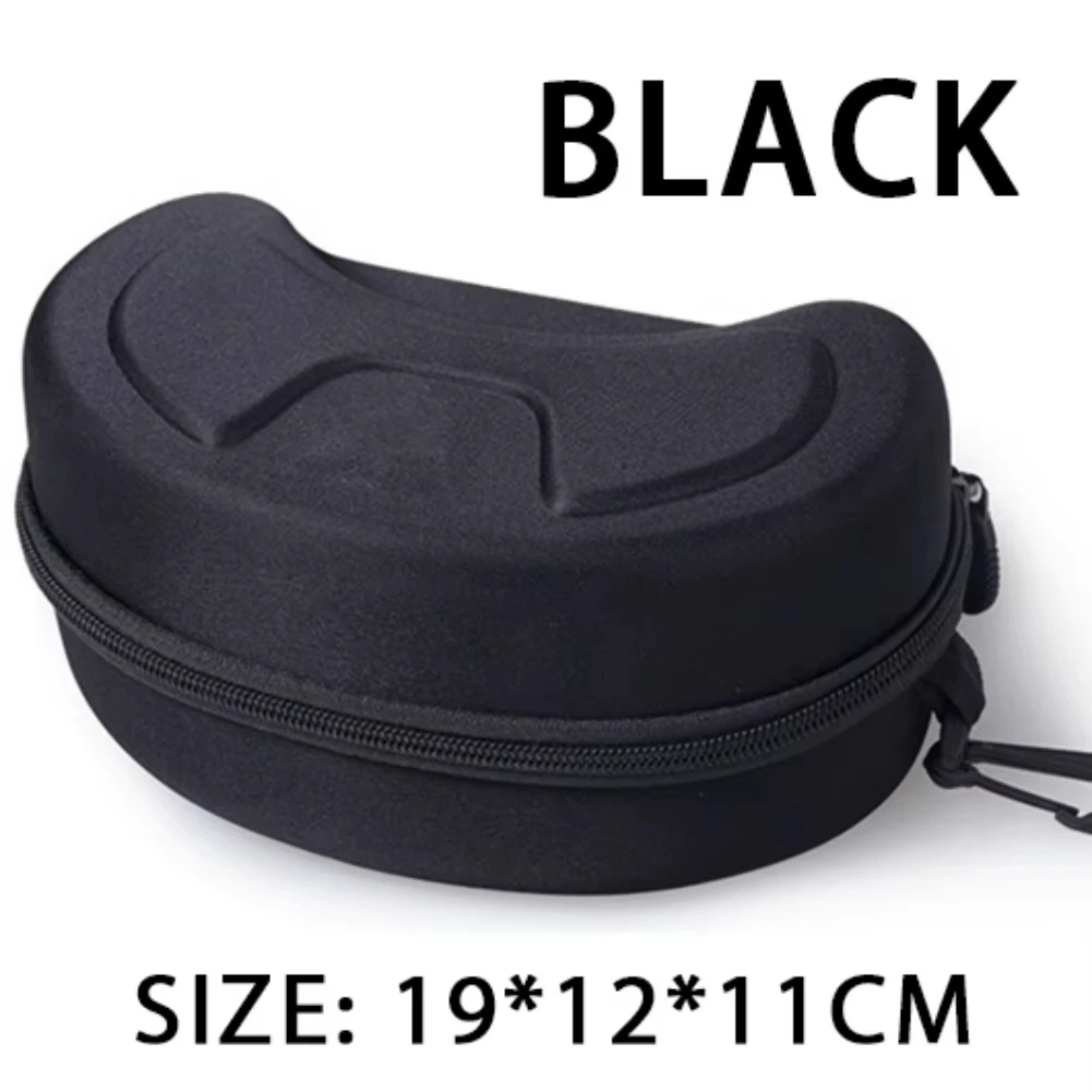 Ski Glasses Case Portable Eva Ski Glasses Protector Case Snowboard Skiing Eyewear Carrying Case Zipper Hard Box Holder