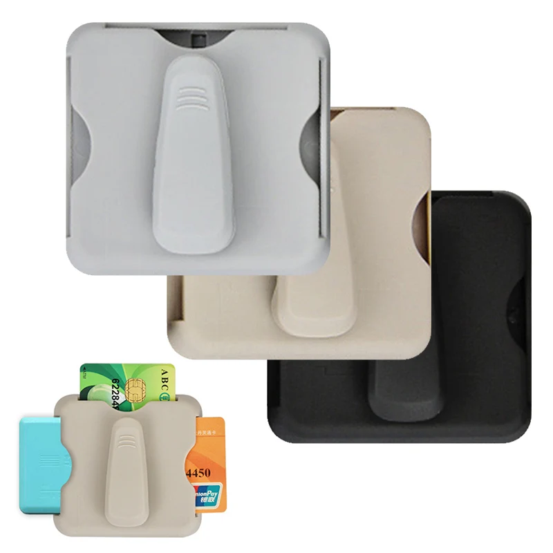 

Многофункциональный автомобильный органайзер для солнцезащитного козырька, зажим для хранения, держатель для парковочной карты, держатель для очков, коробка для хранения, автомобильный органайзер, зажим, аксессуары