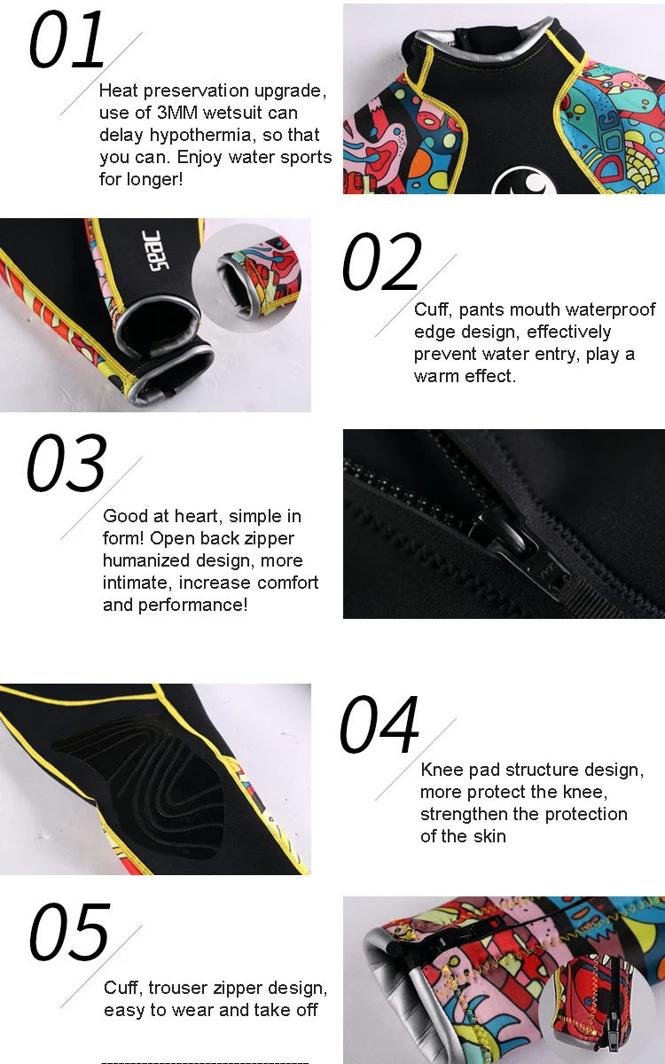 Solinder 3 mm neopreen wetsuit 3 mm neopreen wetsuit broek vrouwen Solinder 3 mm neopreen wetsuit 3 mm neopreen wetsuit broek vrouwen