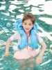 Baby Pool Float Inflatable Swimming Ring Vest Child Water Play Equipment Safety Buckle Dual Airbags Swimming Jacket for Kids 2-6 2