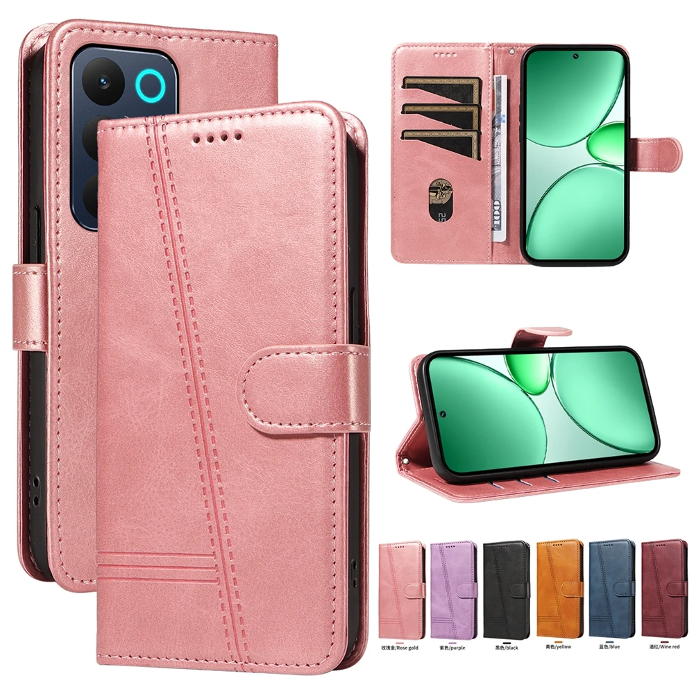 Elegant Magnetic Leather Phone Case - Premium Protection and Style