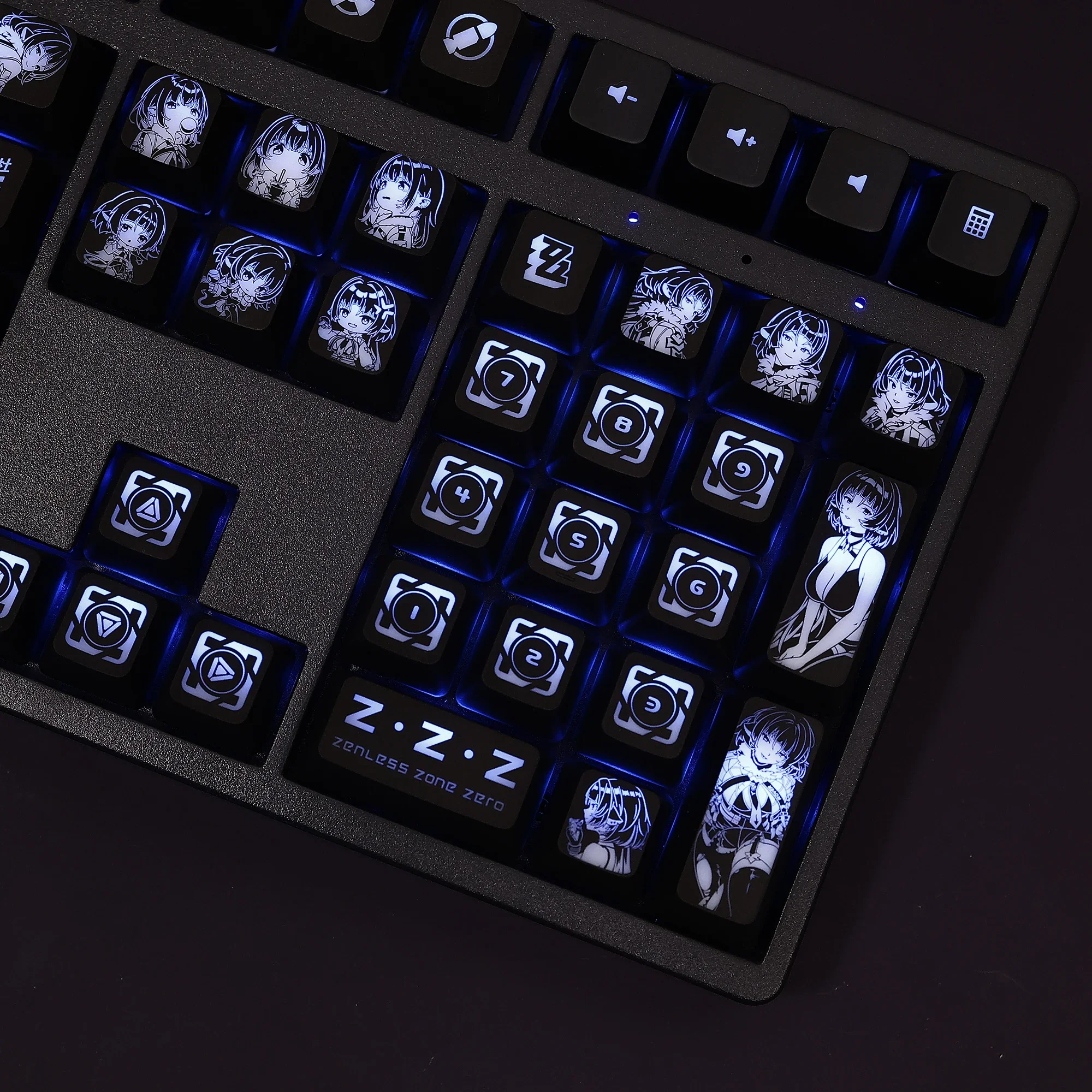 kei  Amazon.com: 136 Key ABS OEM ANSI ISO Side-lit Shine Through