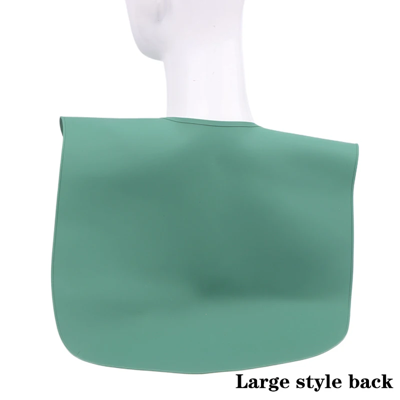 실리콘 헤어 커팅 칼라 염색 숄 살롱 미용 케이프 넥 가드 랩 바버 숄더 패드 스카프