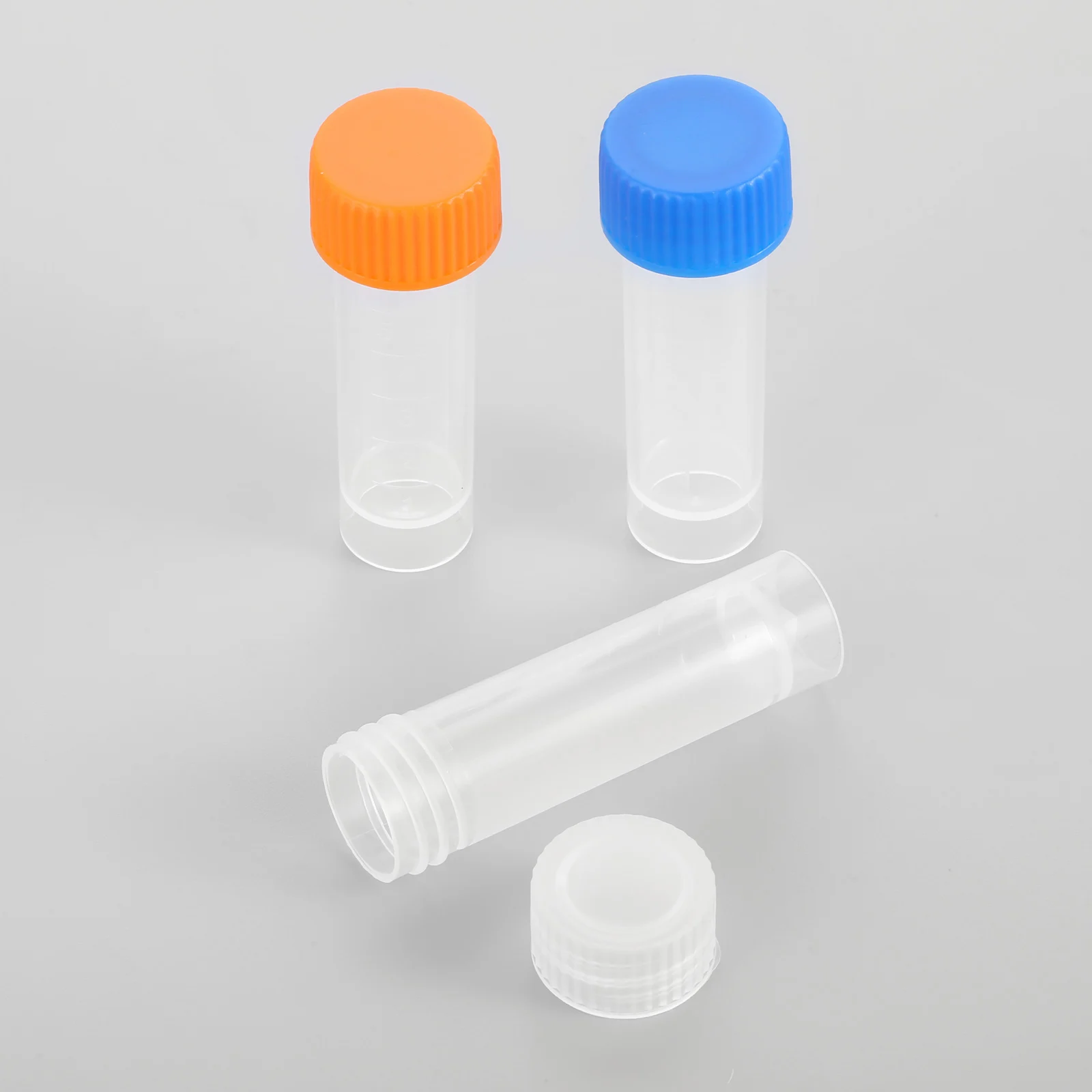 20Pcs 5ml 바늘 상자 케이스 컨테이너 홀더 투명 바늘 병 플라스틱 기능 자수 펠트 바느질 도구