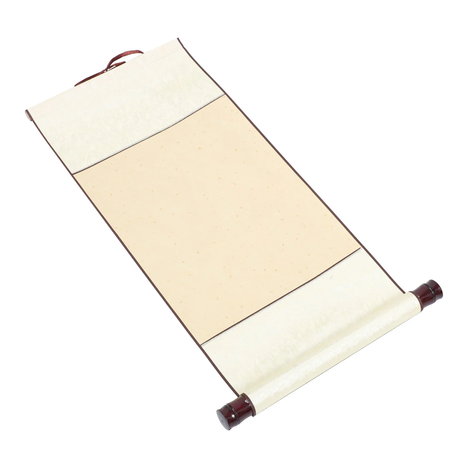 Calligraphy Supplies Silk Chinese Calligraphy Blank Hanging Scrolls Xuan Paper Wall Scrolls Decorative Calligraphy Painting