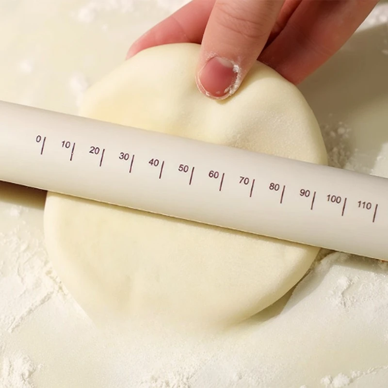Silicone Rolling Pin for Pasta Making and Pottery Creation