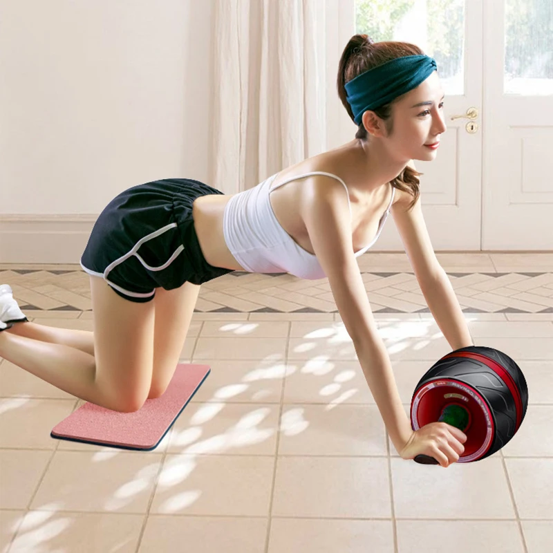 Yoga Mat Flat Support Mat Kneeling Non-slip Abdominal Wheel Mini Fitness Yoga