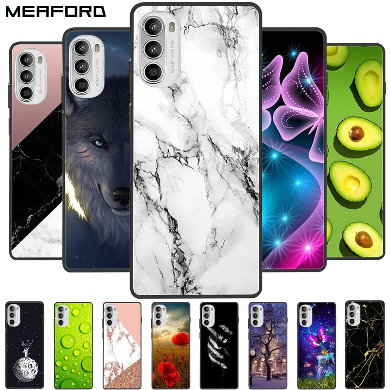 Elegant Marble Design TPU Soft Silicone Bumper Phone Case - Fashionable Protection