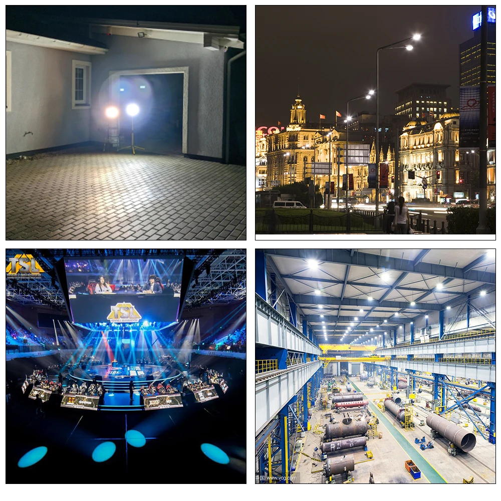 LED Flood Light 50W 100W 150W AC 220V Waterproof IP65 Garden Projector led flood light