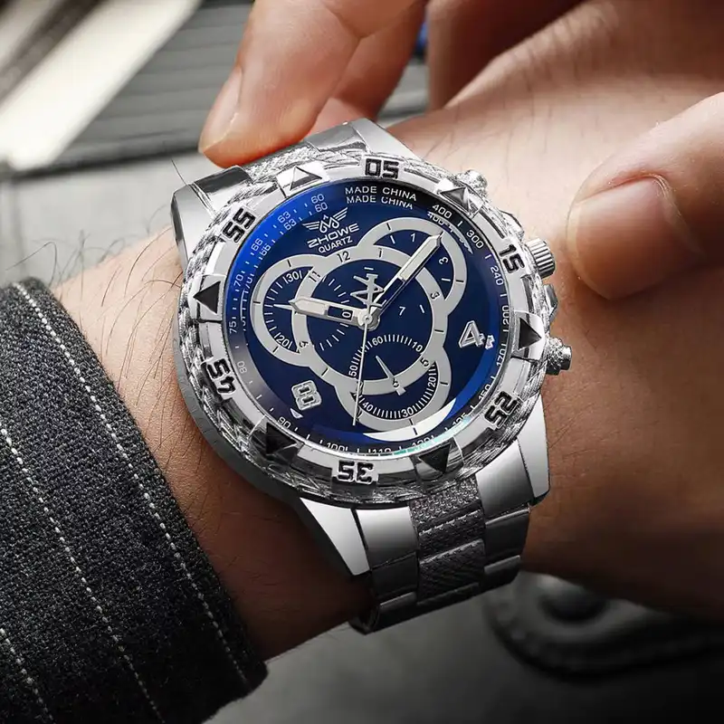 Luxury Large Dial Men Business Watches Fashion Male Analog Quartz Wristwatch Reloj Hombre - Image 2