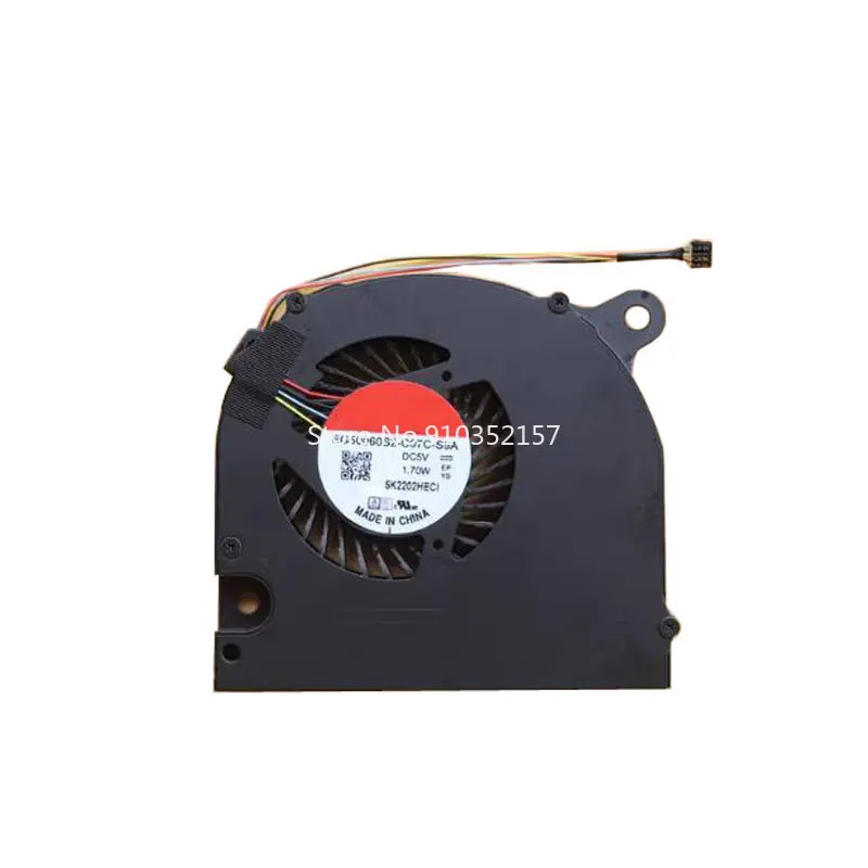 Mini Laptop Umpc Cpu Fan Per Gpd Win Max2 Eg50060S2-C07C-S9A Win 3 Dc5V 1.70W 4Pin Win Max 2 Nuovo
