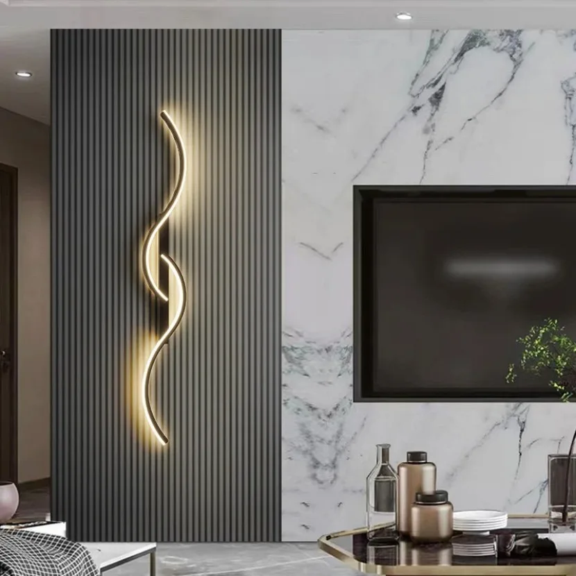 Modern LED Strip Wall Lamp 3