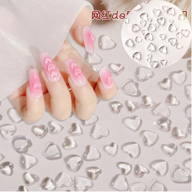 40Pcs Sanrioed Hello Kitty Nail Charms Cute 3D Nail Decals for Acrylic  Nails Supplies Rhinestone Decoration Accessories DIY - AliExpress
