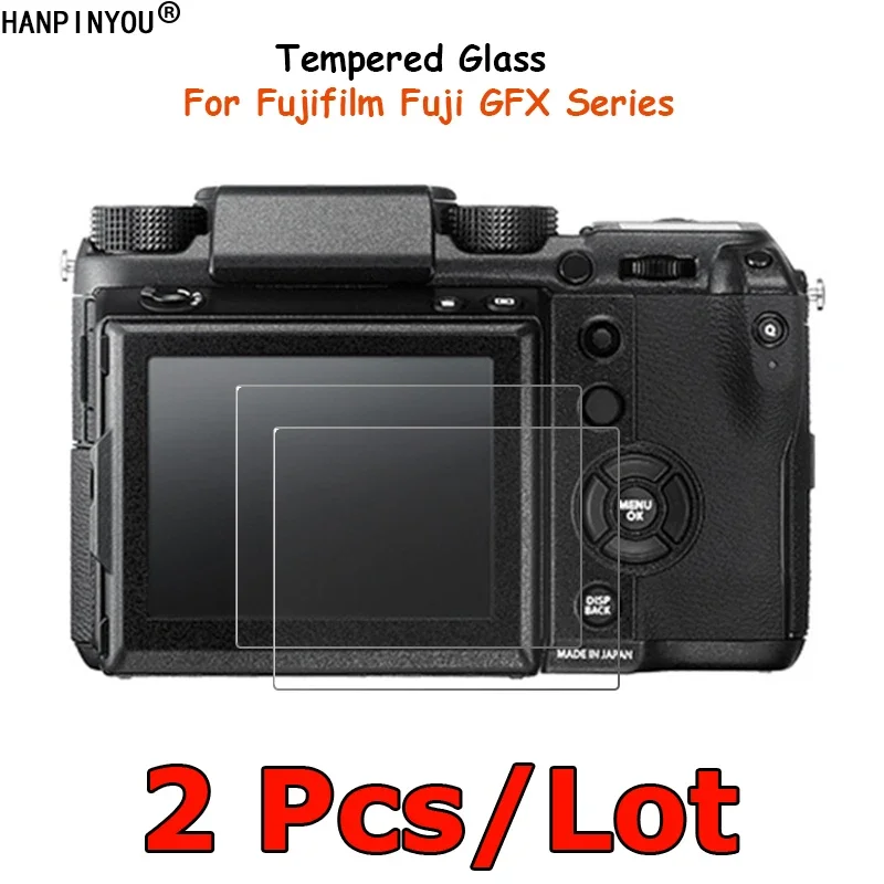 2 Pz/Lotto Per Fujifilm Fuji Gfx 50S 50R 100 100S Ii Gfx50R Gfx50S2 Protezione Dello Schermo Della Fotocamera In Vetro Temperato Protezione Della Pell
