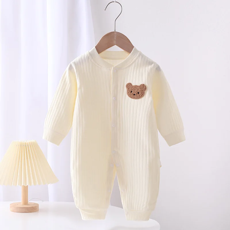 Bear Cotton Baby Jumpsuit 6