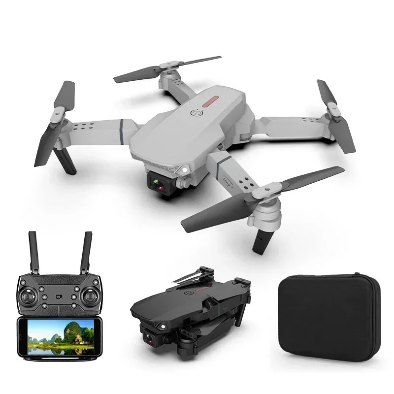 

With Camera E88 Drone Small Drone New Tecnologia Aerial Quadcopter Intelligent Following Rc HD Professional Drones