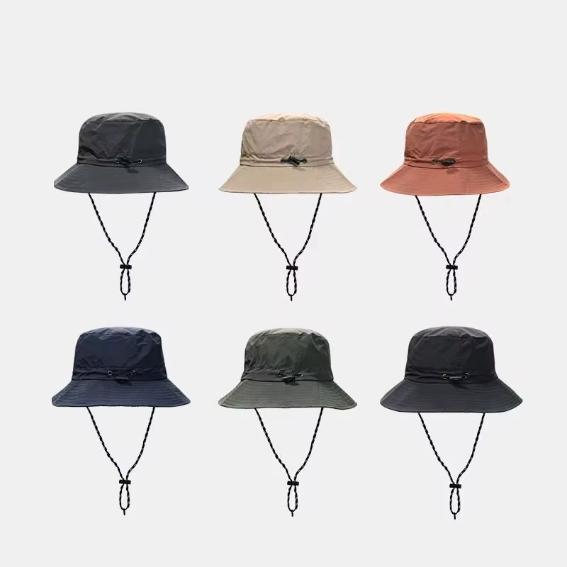 Waterproof Fisherman Hat Women Summer Sun Anti-UV Protection Camping Hiking Mountaineering Caps Men's Panama Bucket Outdoor Hat sun hats fisherman hat sunscreen hats camping hats bucket hats sun hat