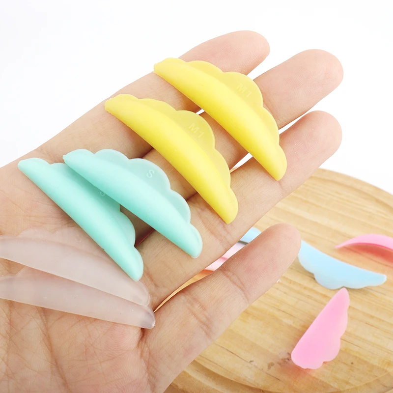 Eyelash Lifting Kit 5 Pairs Silicone Lashes Perm Pad Eyelash Extension Tools