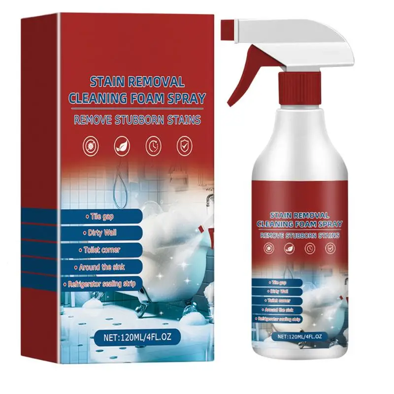 Bathroom Decontamination Cleaning Spray Wall Tile Cleaning Spray For Bathroom Multi-Functional Tool For Stained Tile
