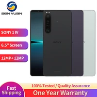 Sony Xperia 1 IV JP Version 256GB Original 5G Mobile phone 6.5" Snapdragon 8 Gen 1 Octa Core 3*12MP NFC eSim sony xperia 1iv 1