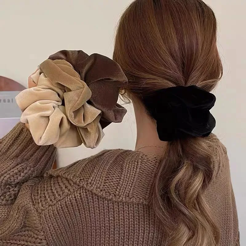 Velvet Scrunchies 1-4 Pack