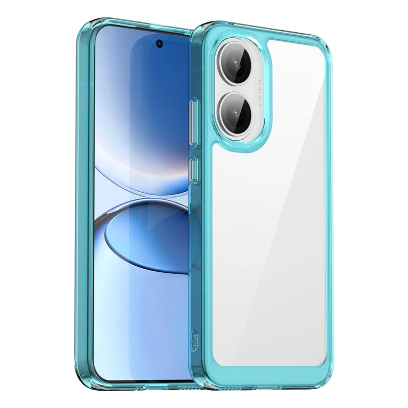 Vibrant Transparent TPU Protective Phone Case